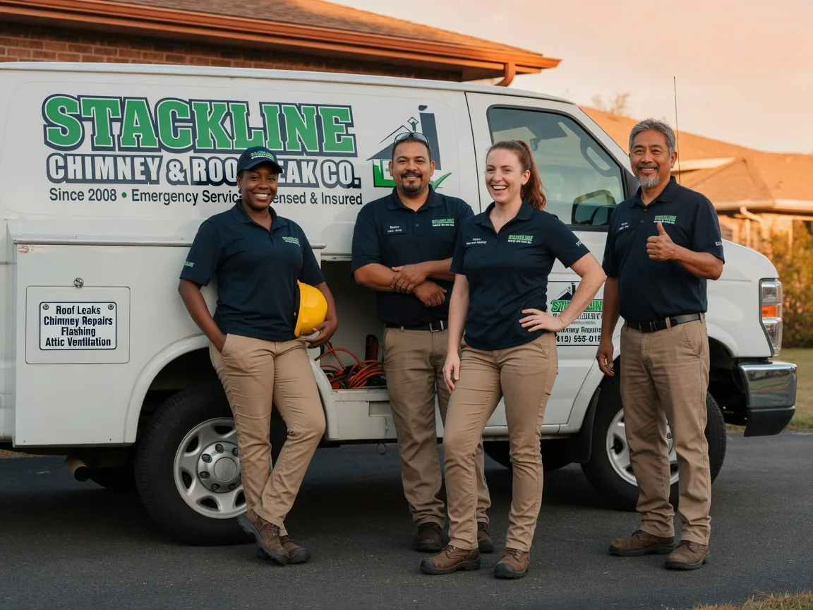 Chimney flashing repair company in Whitehouse, TX